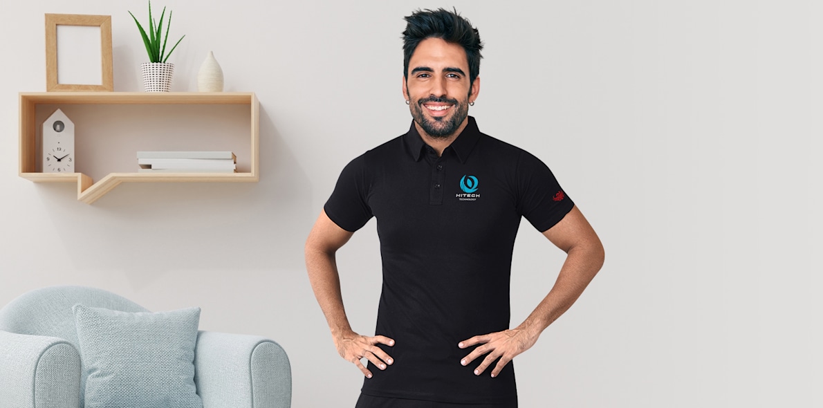 Polo hi sales tech t shirt